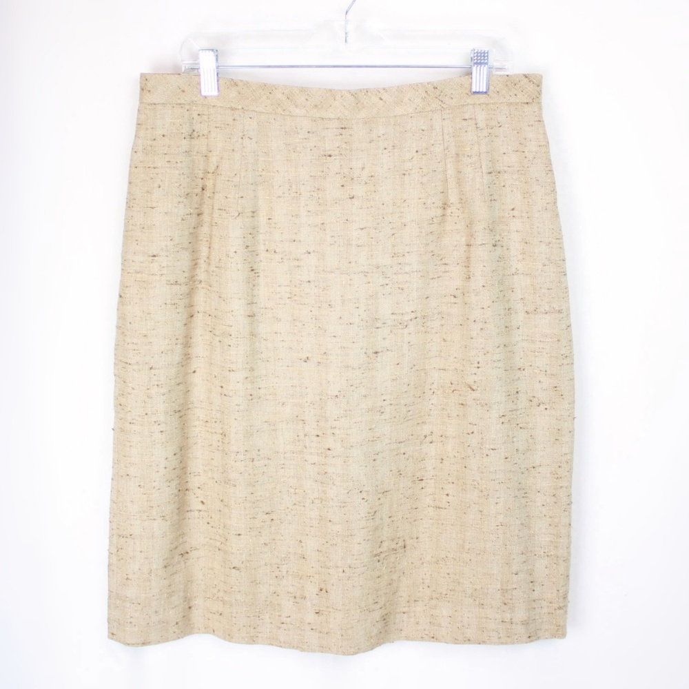 ❌SOLD❌ Talbots | Linen Wool Blend Pencil Skirt
